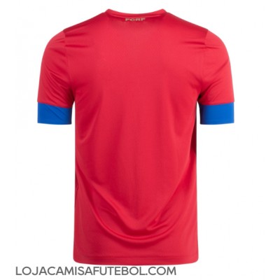 Camisa de Futebol Costa Rica Equipamento Principal Mundo 2022 Manga Curta